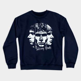 Talking Heads Retro Fan Art Crewneck Sweatshirt